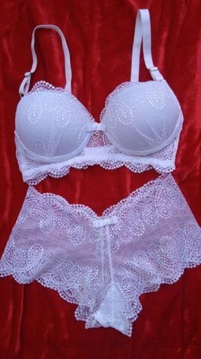 Lingerie Renda Branca 