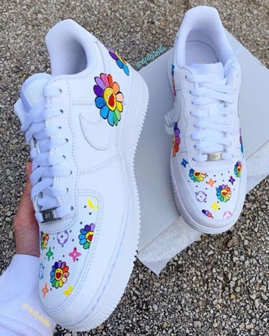 Moda Air force 💙💚💛🧡❤️💜