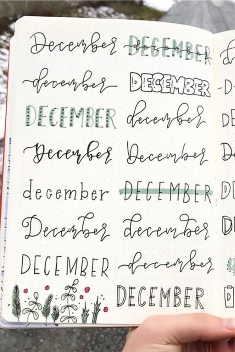 Dezembro lettering