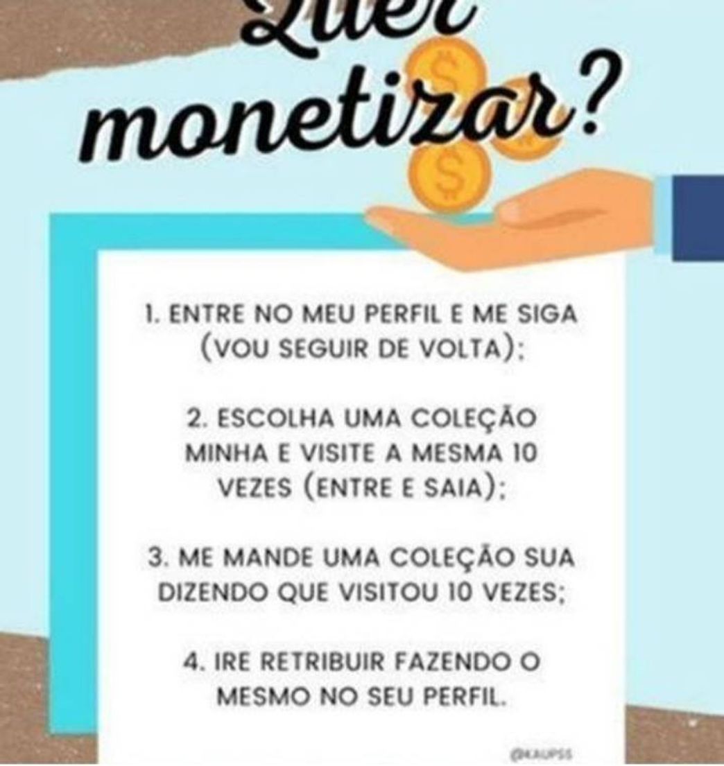 Moda Ajuda para monetização