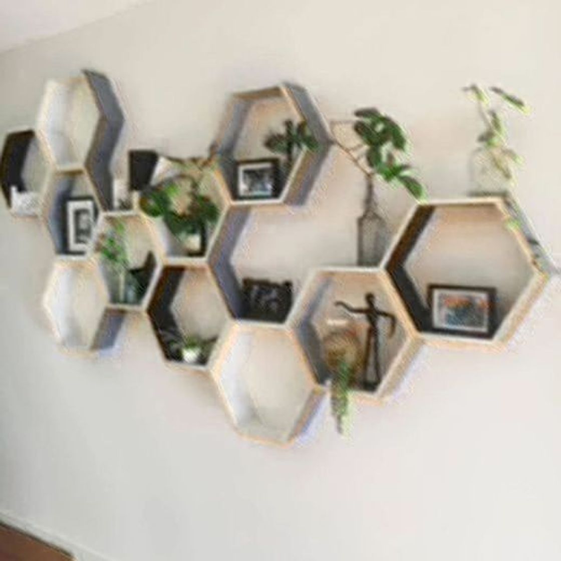Social Estante hexagonal