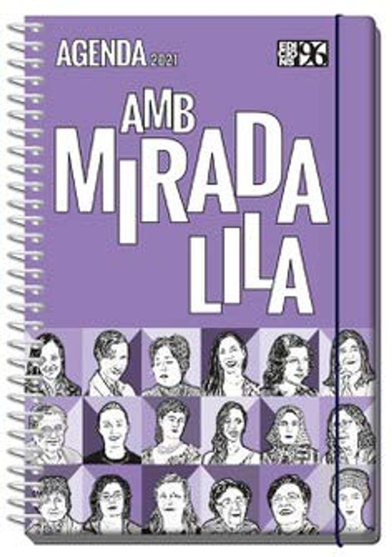 Book Agenda amb mirada lila 2021