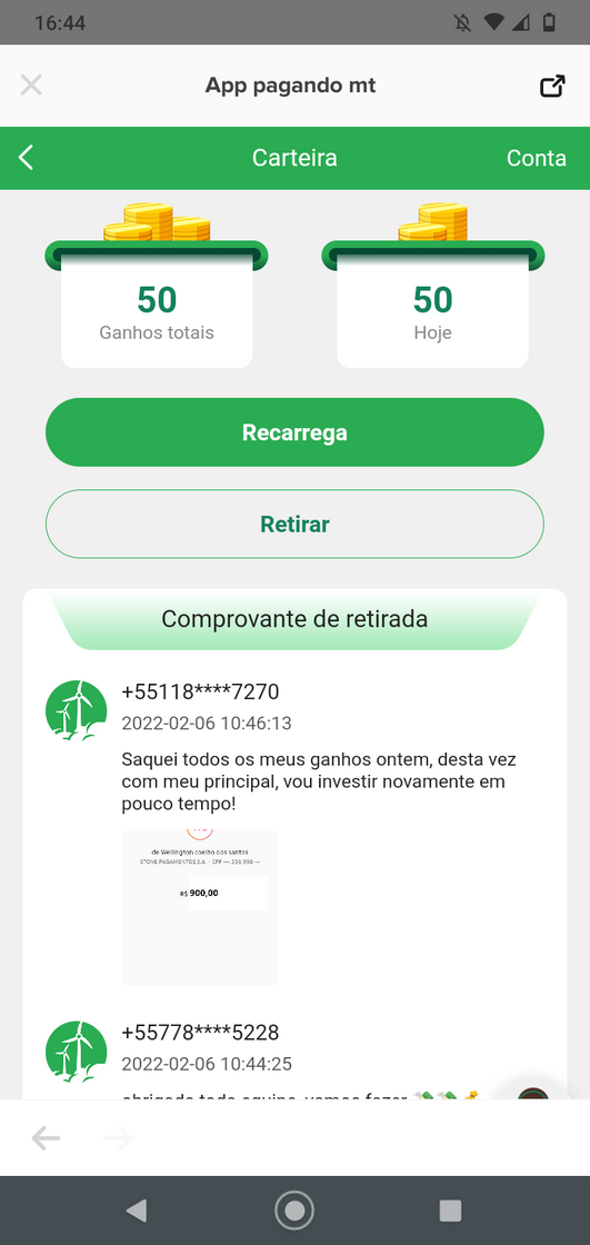 Moda Em um dia consegui $50,00 sem fazer nada