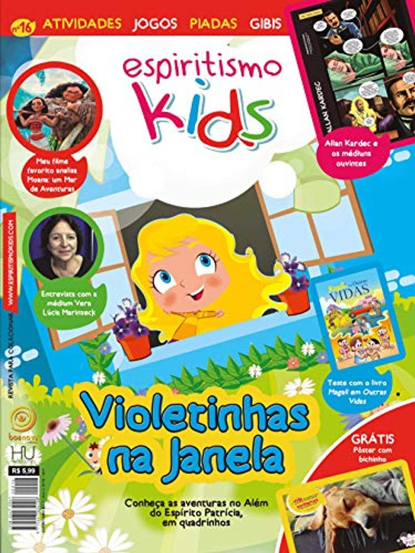 Libro Revista Espiritismo Kids 16