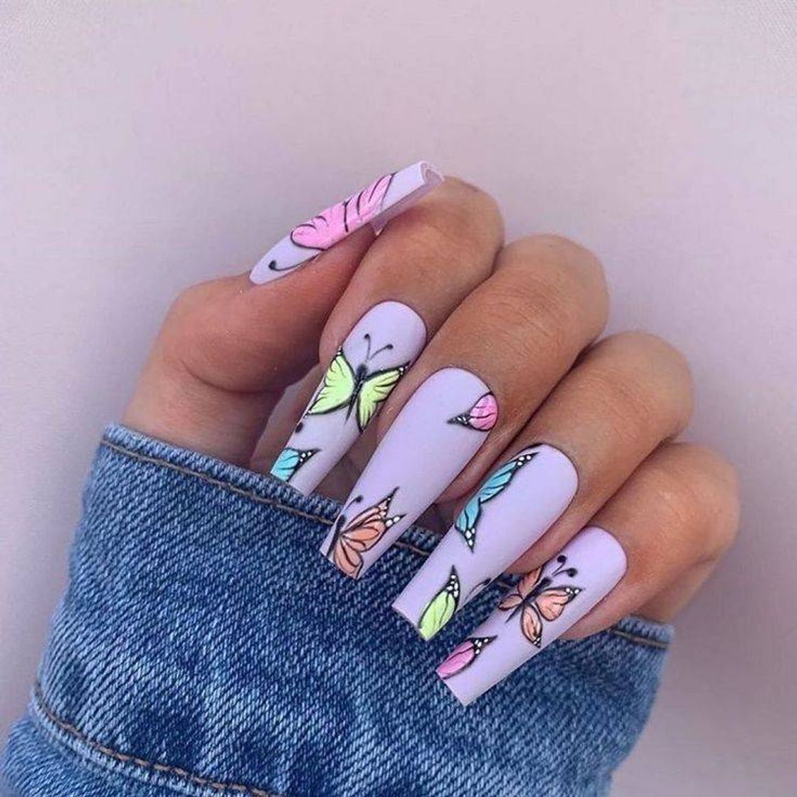 Fashion Unhas de borboletas 🦋