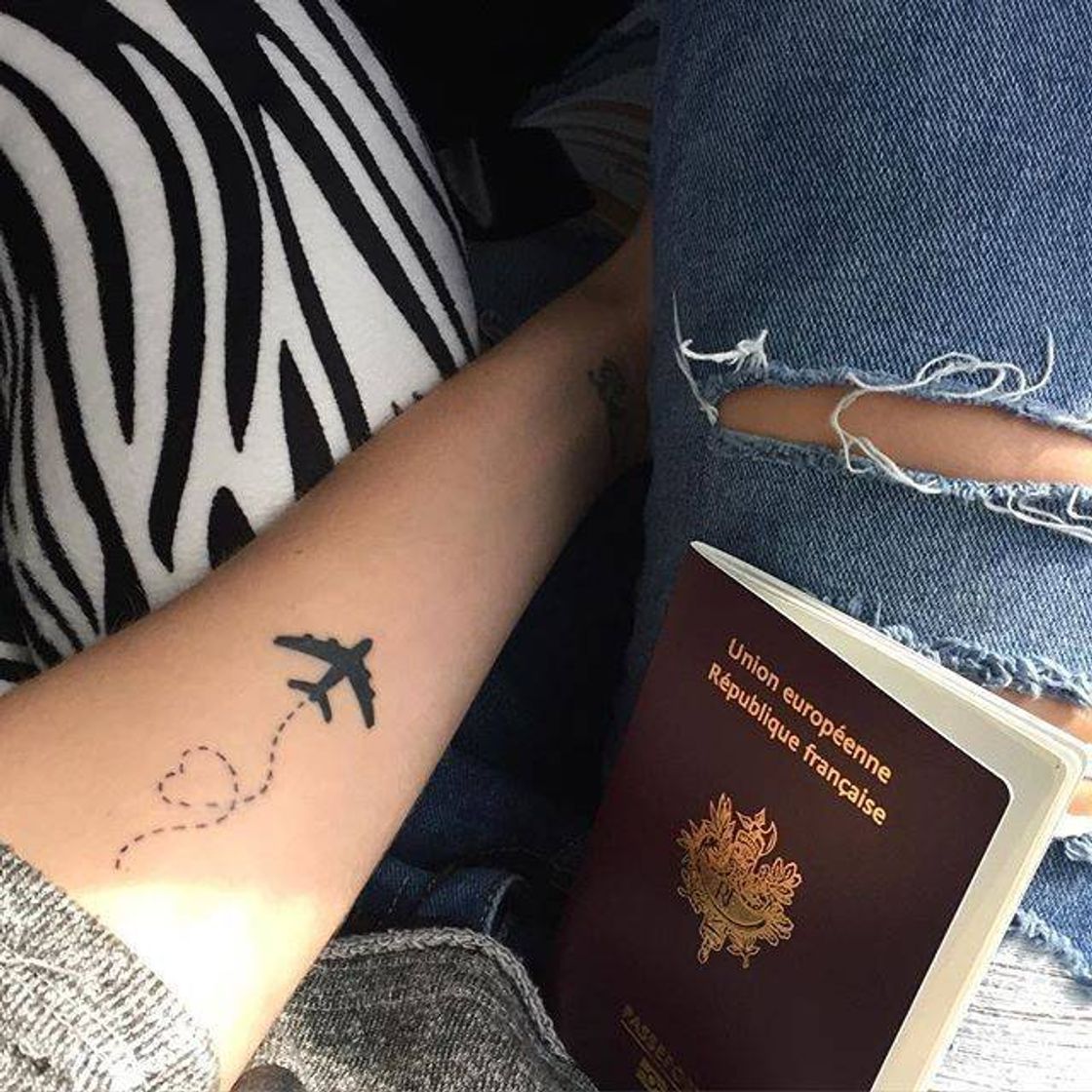 Moda Tatoo de viagem✈