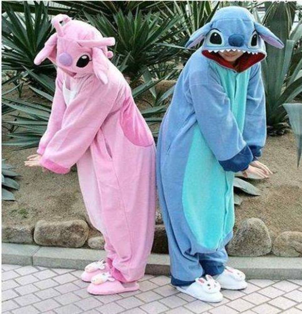 Moda Fantasia stitch casal