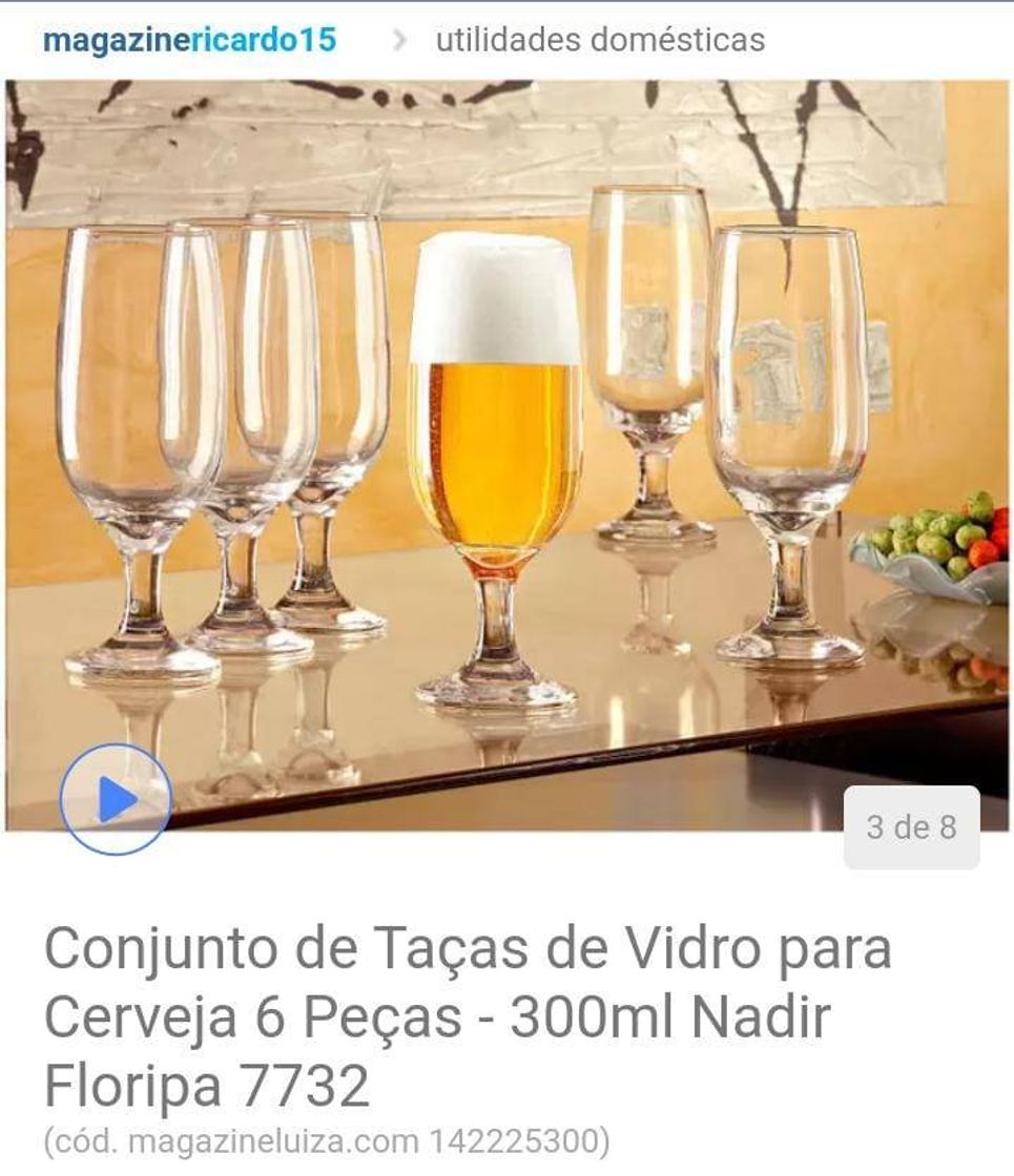 Fashion Taças para cerveja 🍻🍺