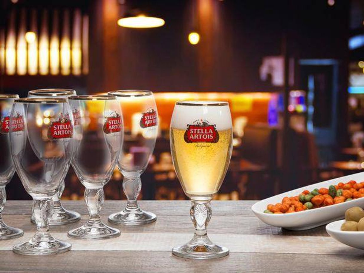 Fashion  Jogo de Taças para Cerveja Stella Artois 🍺🍻