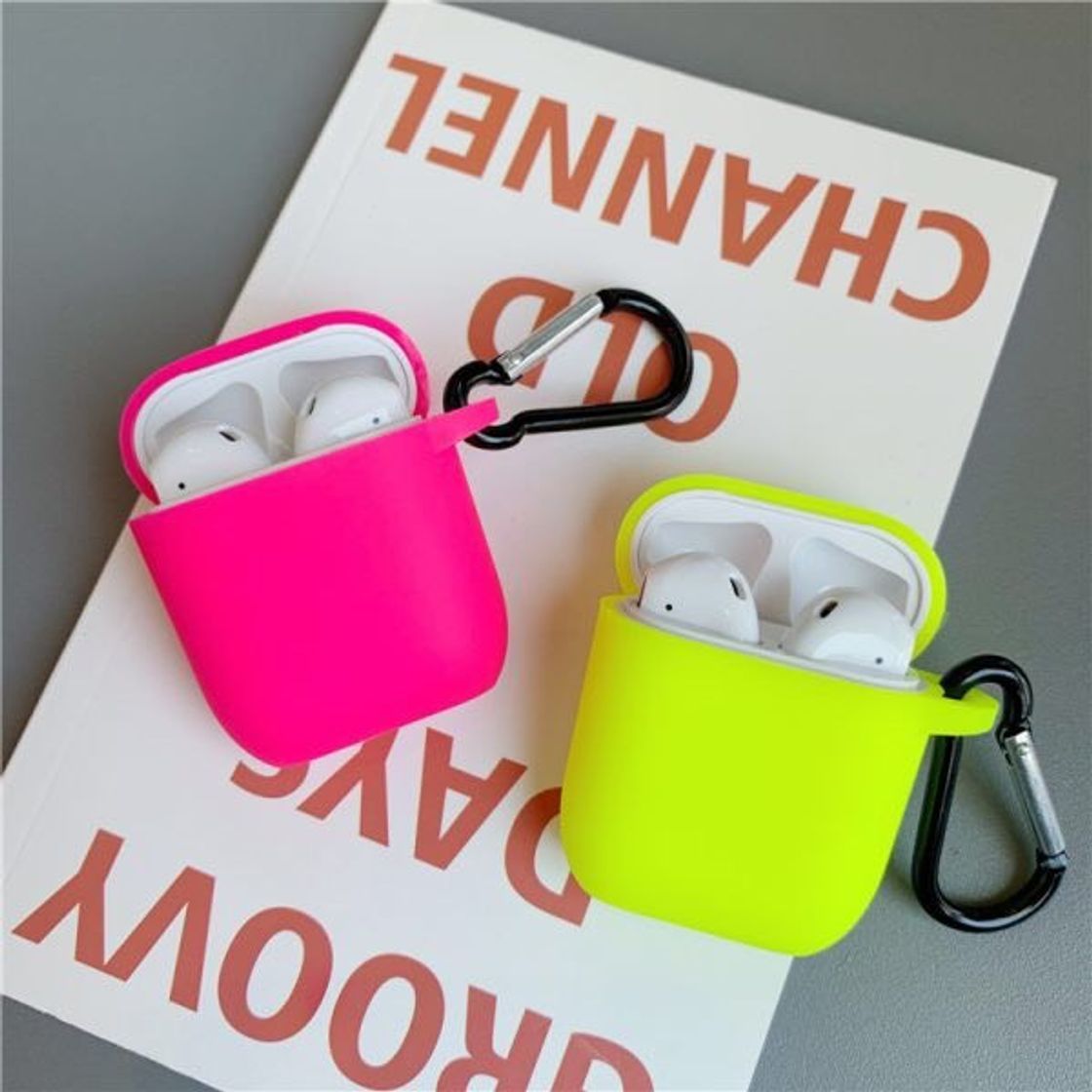 Social AirPods neon 