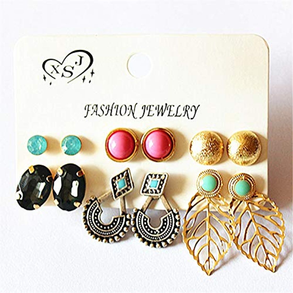 Fashion Arete Perlatriángulo Boho Ocean Beach Sea Earrings Set Vintage Timón Estrella de Mar Delfín Cola de Tortuga Shell Stud Pendientes Para Mujeres Brincos