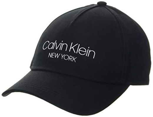 Calvin Klein CK NY BB Cap Gorra de béisbol, Negro