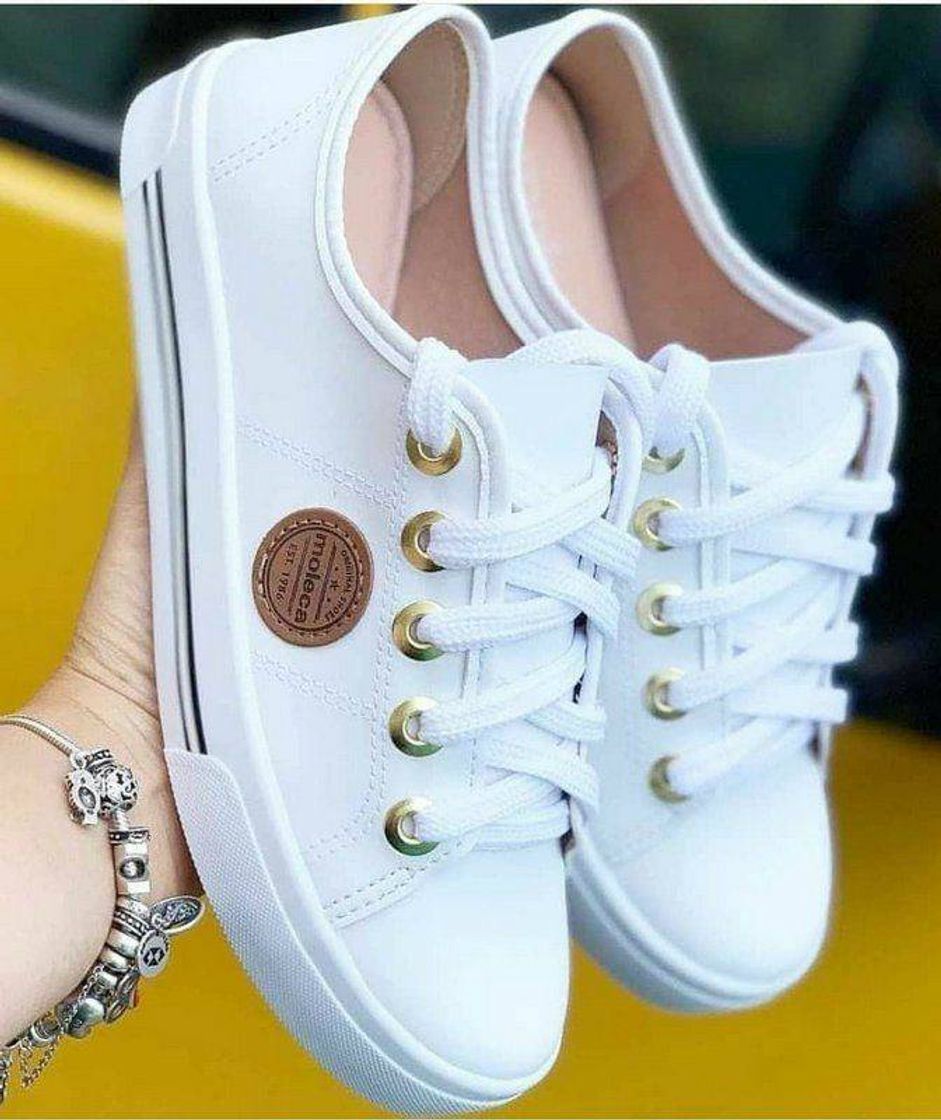 Moda Tênis moleca branco 