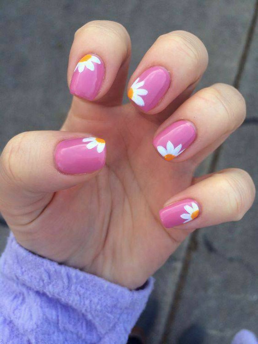 Fashion Unhas flores