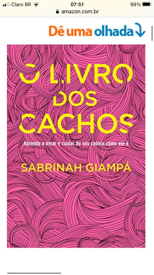 Moda O livro dos cachos