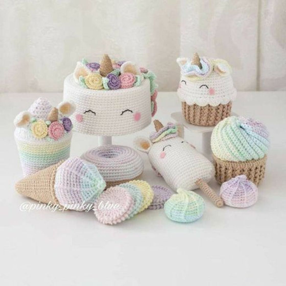 Fashion Amigurumi Doces de crochê 🥰