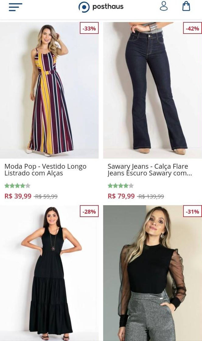 Moda Posthaus, Moda Feminina, Blusas, Vestidos e mais!