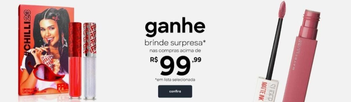 Social Brinde C&A!! 💖

Nas compras acima de R$ 99, você ganha um brinde surpresa.

Usando meu código de consultora
 " RAFAELEOLIVEIRA " você garante  10% OFF nas compras acima de R$ 99,00
