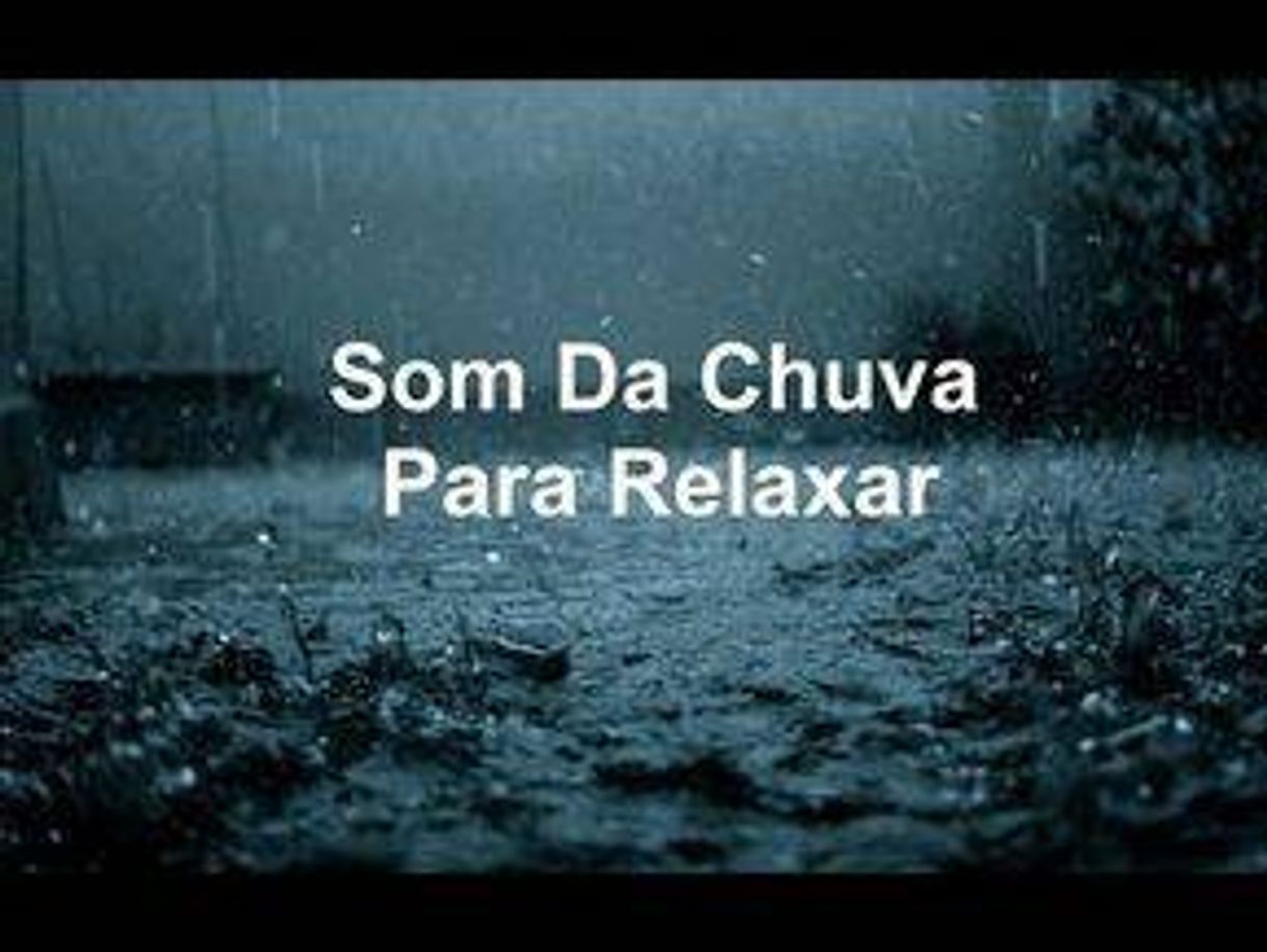 Fashion Relaxe e durma ao som de uma chuva tranquila😍