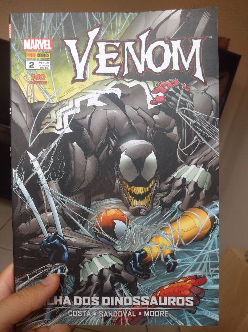 Libros Venom - Ilha dos Dinossauros