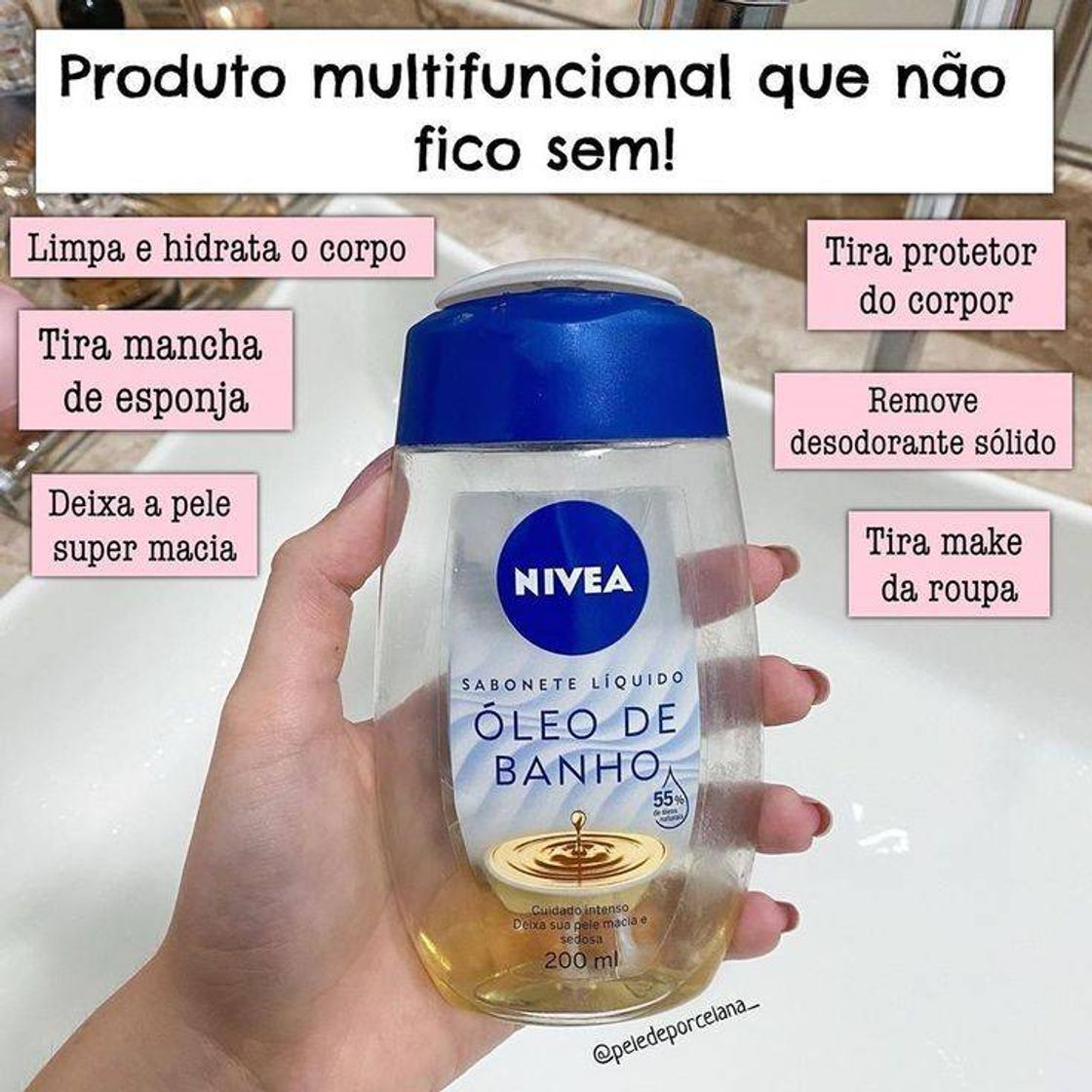 Moda Óleo Multifuncional 💜