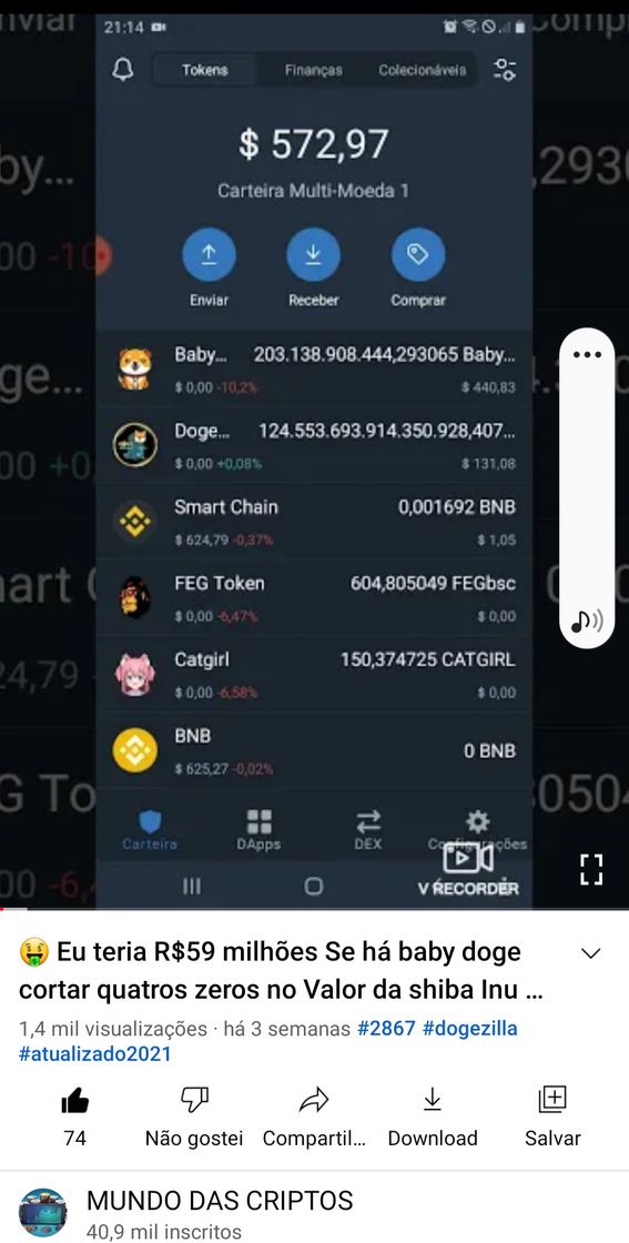 Moda 😱🚀BABY DOGECOIN PODE DEIXA VC MILIONÁRIO 