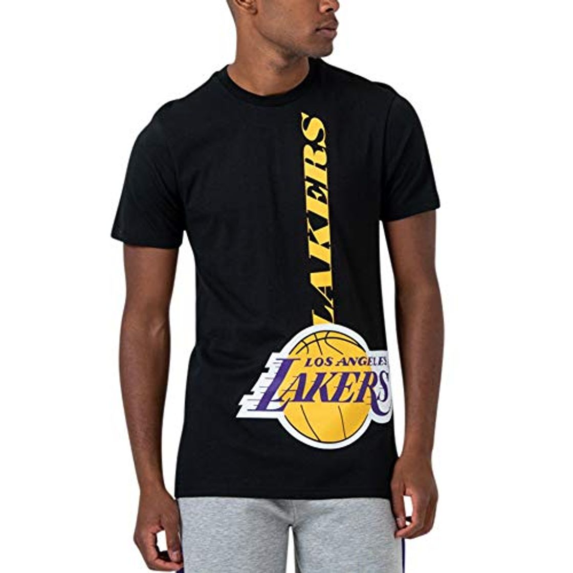 Moda New Era Camiseta para Hombre Los Angeles Lakers