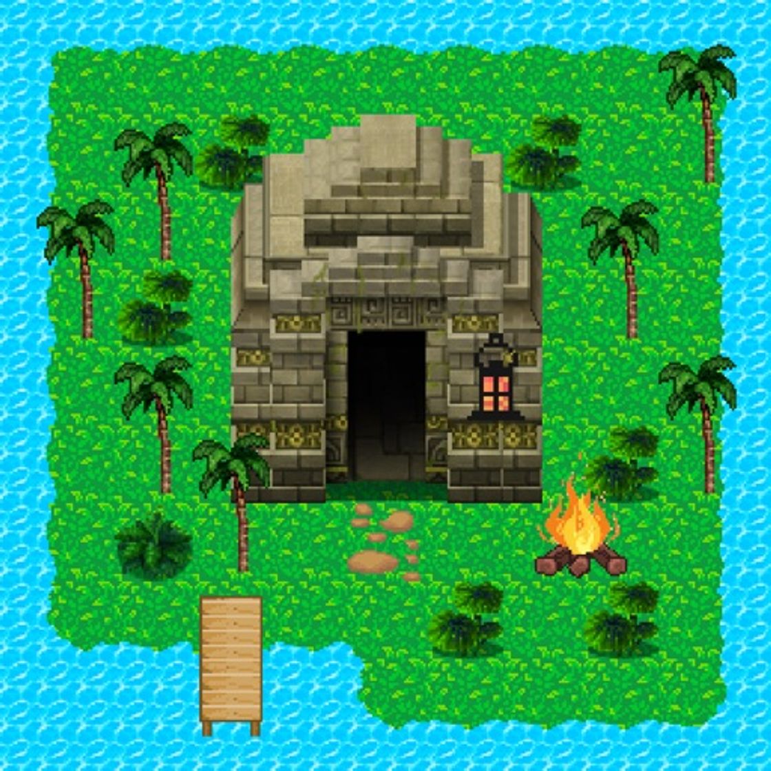 App Survival RPG 2:Temple ruins 2d