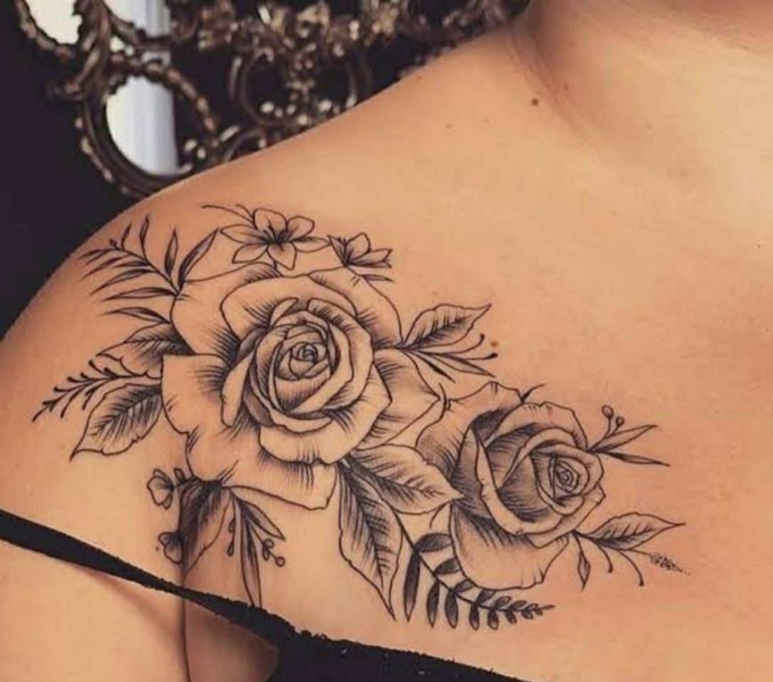 Fashion Tatuagem 😍 flores 🥰