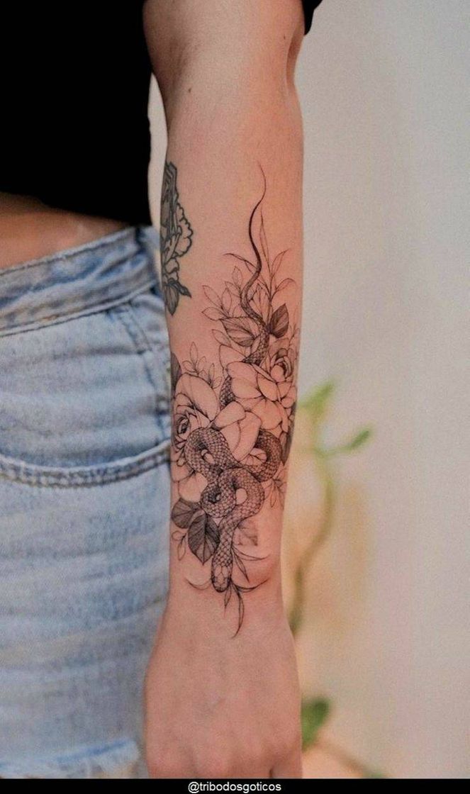 Moda Ideias de tatuagem 