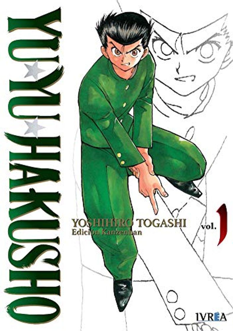 Libro Yu Yu Hakusho Edición Kanzenban 1