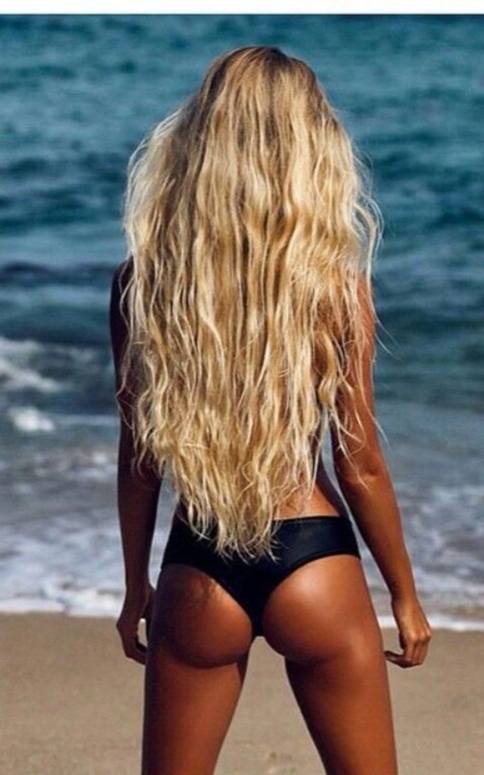 beach cabelo loiro praiano 