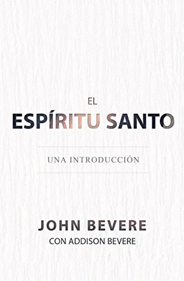 Libros El Espíritu Santo