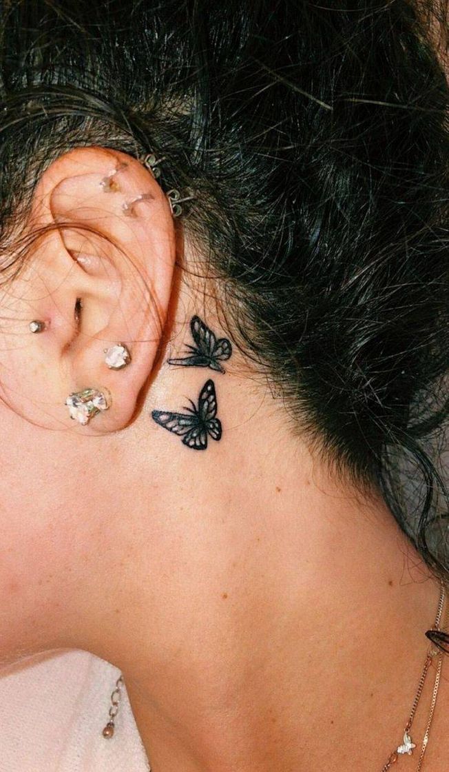 Fashion butterfly tattoo