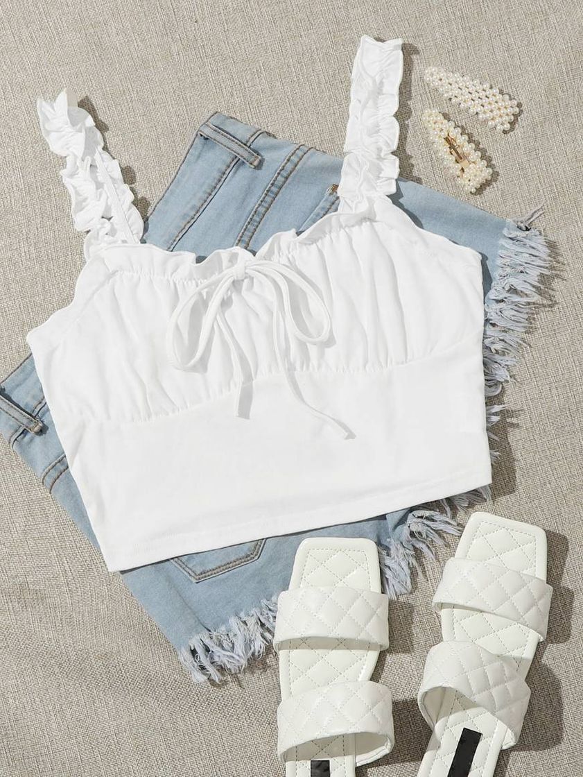 Moda top branco 