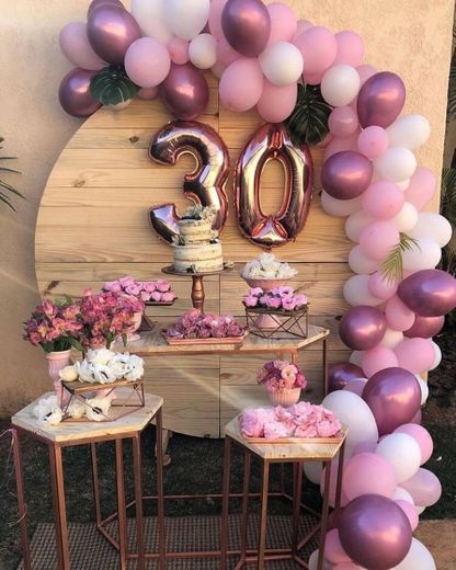 Decoração festa de aniversário 💖