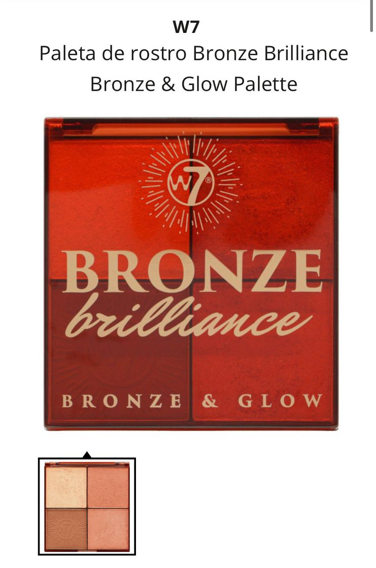 Beauty Bronzer W7 