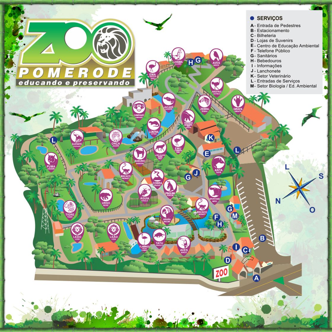 Lugar Zoo Pomerode