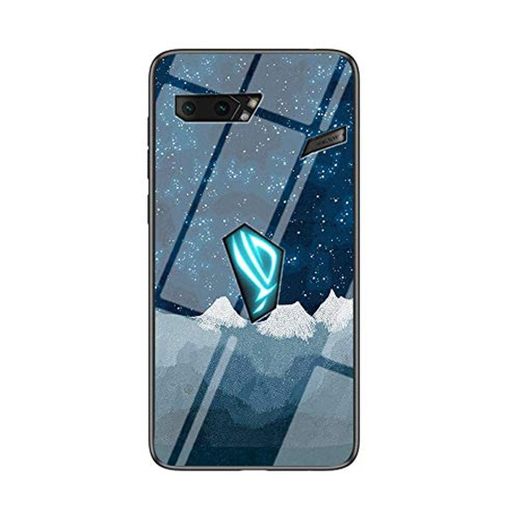 BRAND SET Carcasa para ASUS ROG Phone 2 Funda Protectora Transparente con