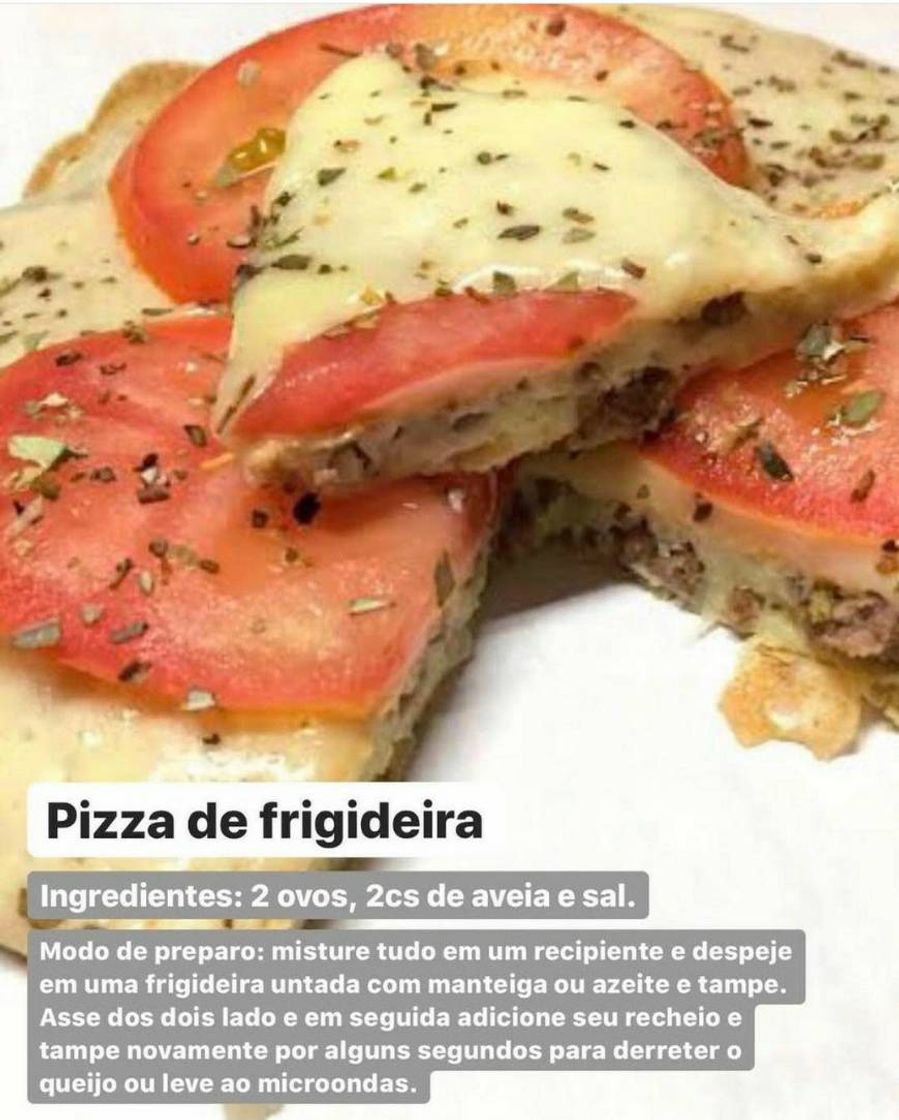 Fashion Pizza de frigideira fácil