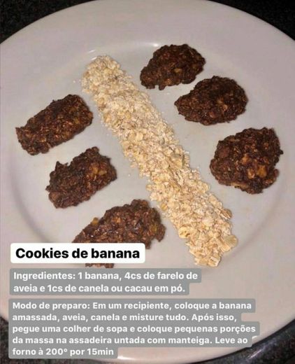 Cookies de Banana