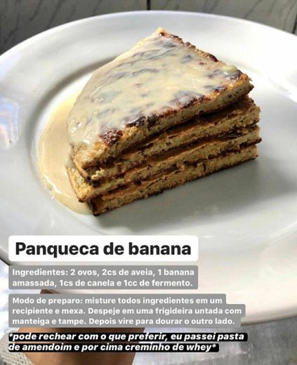 Panqueca de banana 🥞