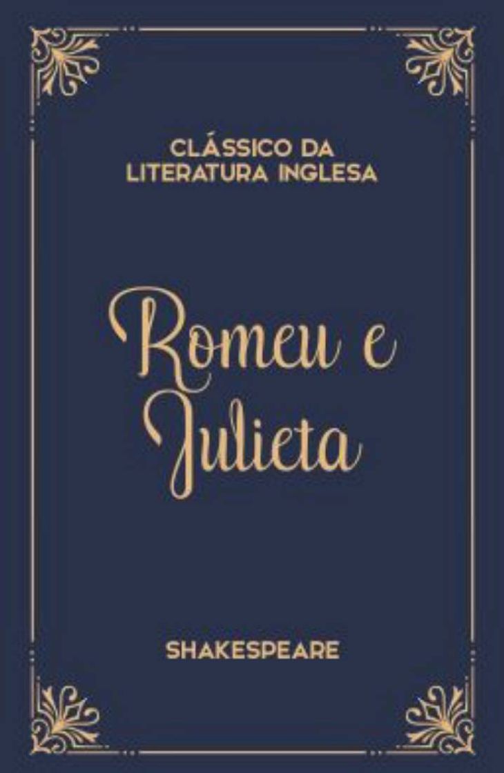 Book Romeu e Julieta, clássico da literatura inglesa