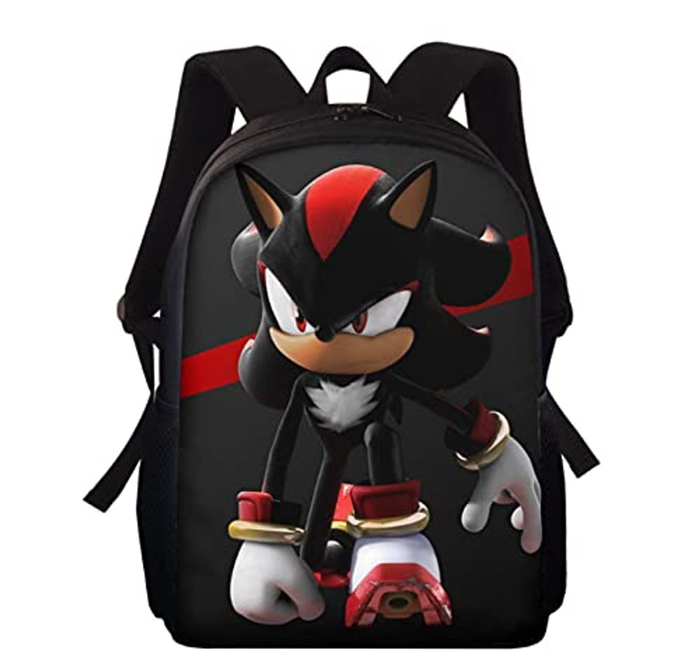 Fashion Sonic School Bag Dropshipping Kids School Bag School Backpack Kindergarten kindergartens Boys Gaming Bag Mochila práctica Anime Game Mochila Feminina