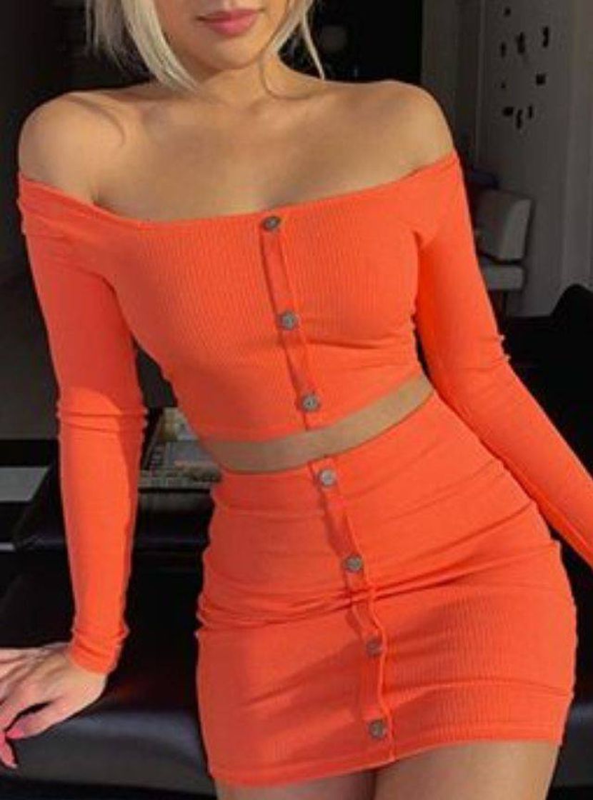 Conjunto laranja 