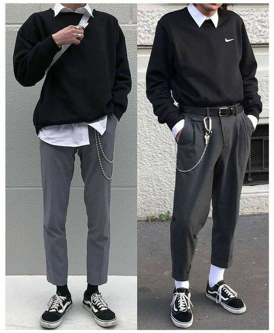 Fashion trousers outfit men streetwear