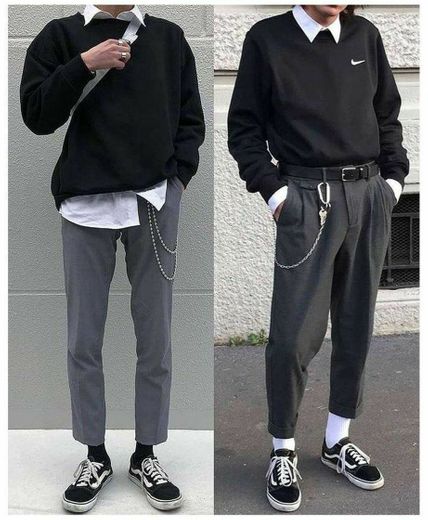 trousers outfit men streetwear