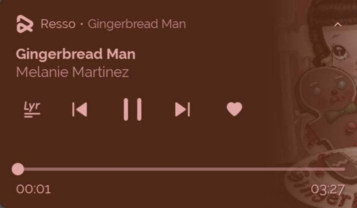 Canciones ♫︎Gingerbread man♫︎   