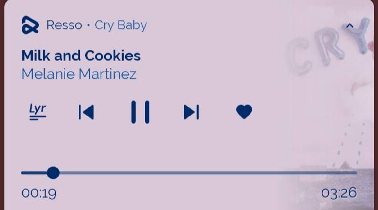 Canciones ♫︎Milk and cookies♫︎