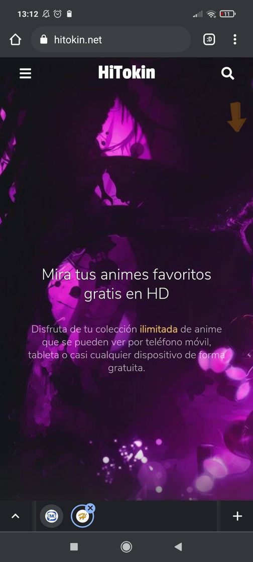 App Anime Online Gratis HD — HiTokin